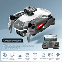 4DRC GPS Drone with 8K Camera  Dron 4k Professional Obstacle Avoidance WiFi FPV Drones Brushless RC Helicopter Gifts Toys M2 Pro
