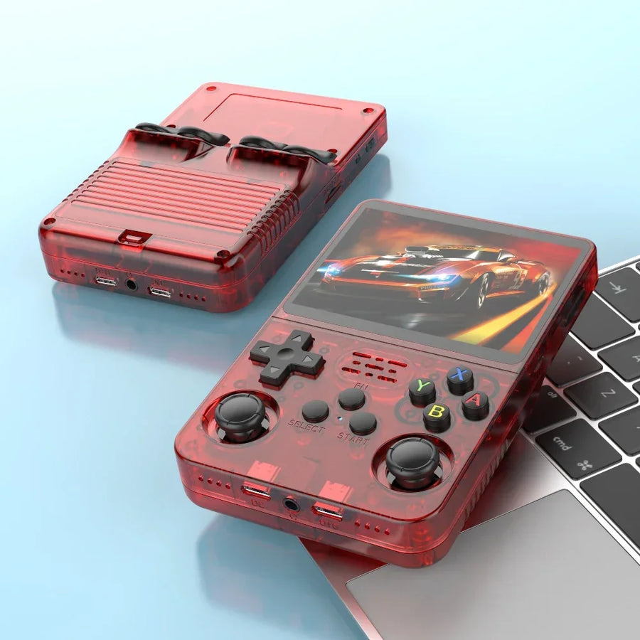 Open Source R36S Retro Handheld Video Game Console Linux System 3.5 Inch IPS Screen Portable Pocket Video Player 64GB 128G Games
