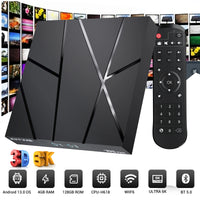 Android 13.0 H618 T95Pro Smart TV Box 4+ 128 GB Quad Core 6K HD Media Player WIFI 6 Set Top Box Bluetooth 5.0