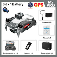 4DRC GPS Drone with 8K Camera  Dron 4k Professional Obstacle Avoidance WiFi FPV Drones Brushless RC Helicopter Gifts Toys M2 Pro